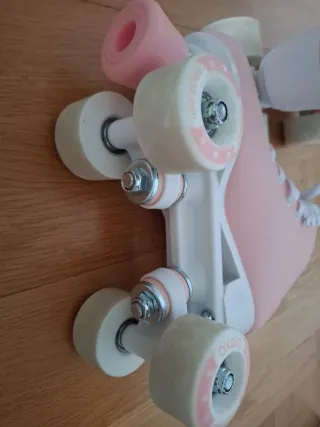 Patines rosas niña