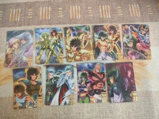 Lote 80 Cartas Saint Seiya Kayou