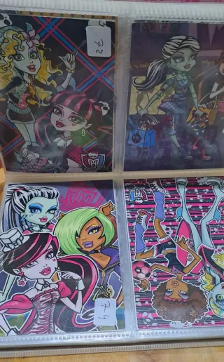 Coleccion Cromos Monster High Panini