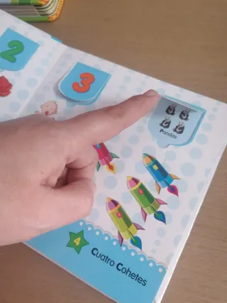 Lote libros infantil Números, Letras y La Granja