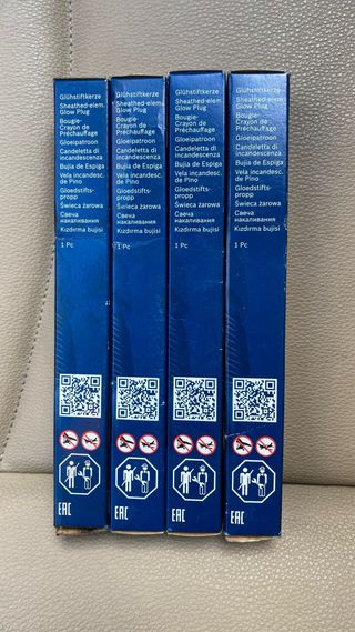 4 Calentadores Bosch Bujías BMW/MINI