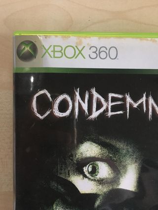 pal Esp Condemned xbox 360