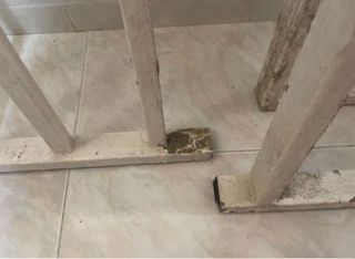 Reja abatible 159x170 para ventana verja