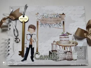 Libro de firmas comunión...