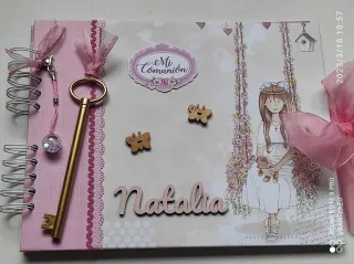 Libro de firmas comunión...