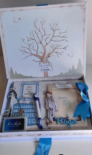 Libro de firmas comunión...