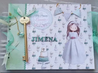 Libro de firmas comunión...