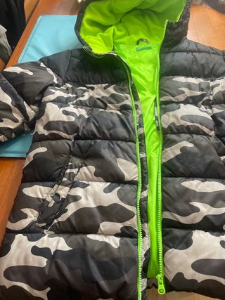 Chaqueta Benetton Camuflaje Talla 15-16 Años