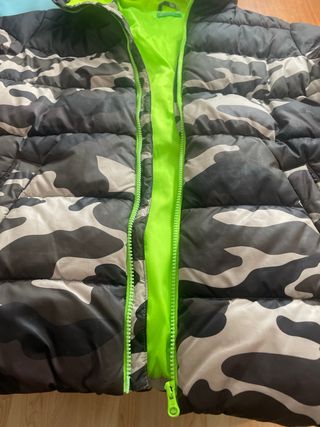 Chaqueta Benetton Camuflaje Talla 15-16 Años