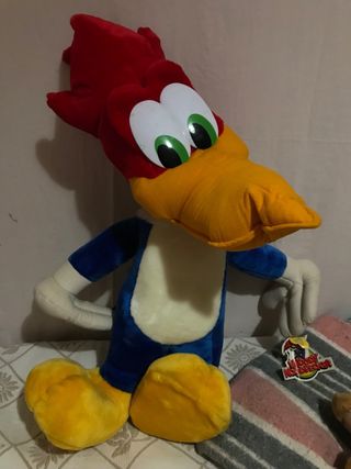 Peluche Woody Woodpecker (pajaro loco).