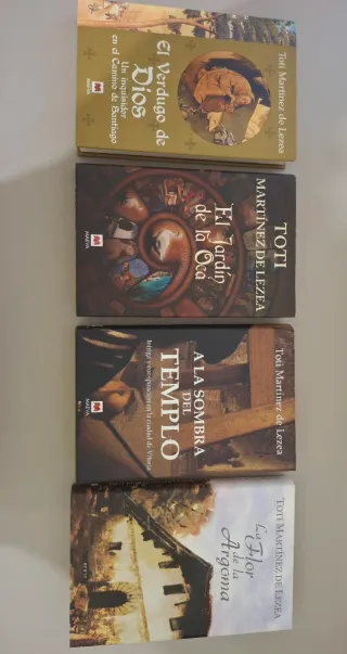 Lote 4 Libros Tapa Dura Toti Martínez Lezea