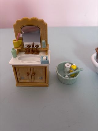 Sylvanian Families Baño Miniatura