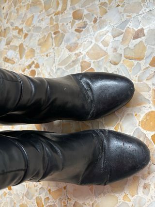 Stivali Twinset neri tacco alto