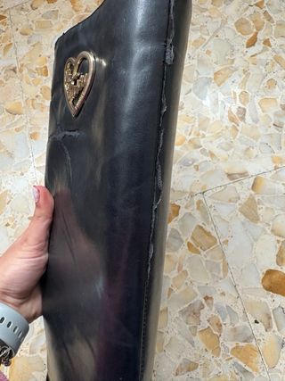 Stivali Twinset neri tacco alto