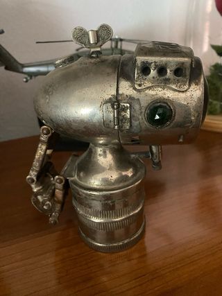 Lámpara bicicleta antigua años 30