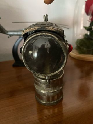 Lámpara bicicleta antigua años 30