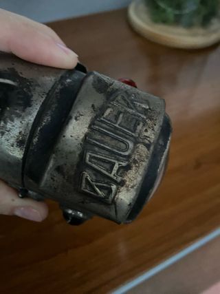 Lámpara bicicleta antigua años 30