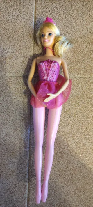 Muñeca Barbie Bailarina Rosa