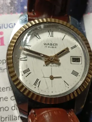 Orologio Waber Antichoc 17 Rubis