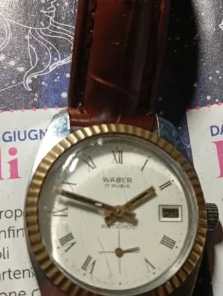 Orologio Waber Antichoc 17 Rubis