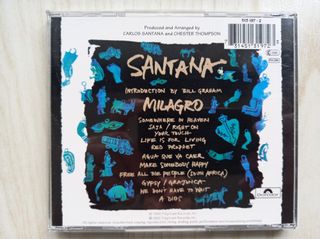 Santana - Milagro CD