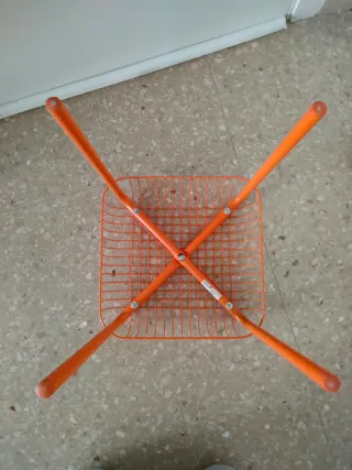 Taburete Ikea Vasteron naranja