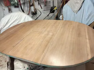 Mesa madera maciza, extensible, diseño