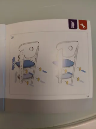 Trona madera evolutiva