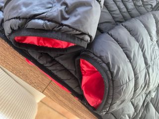 Anorak Norway Hombre Negro/Rojo