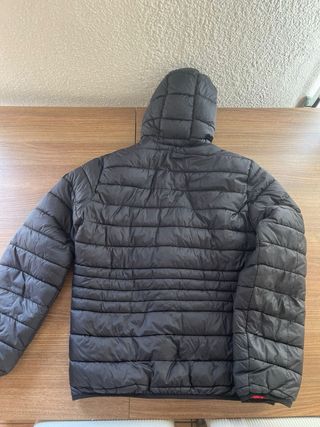 Anorak Norway Hombre Negro/Rojo