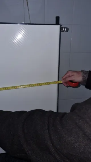 2 Muebles Cocina Blanco y Negro