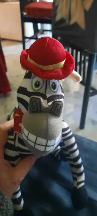 Peluche Zebra Madagascar 3