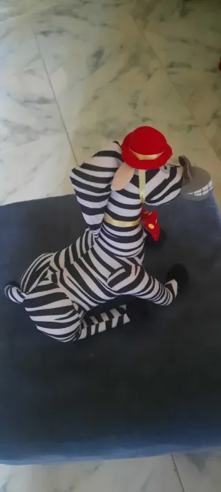 Peluche Zebra Madagascar 3