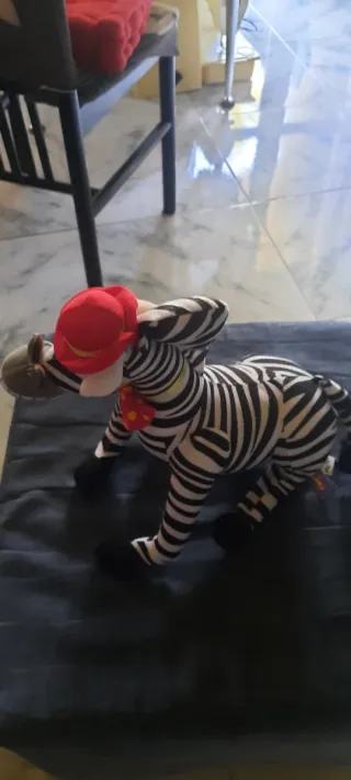 Peluche Zebra Madagascar 3