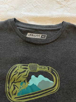 Camiseta Joluvi Gris Talla XL