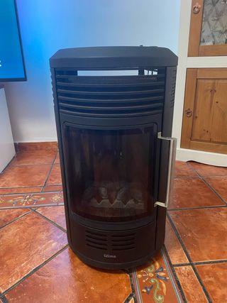 Estufa Qlima Efecto Chimenea