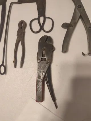 Lote herramientas antiguas mano