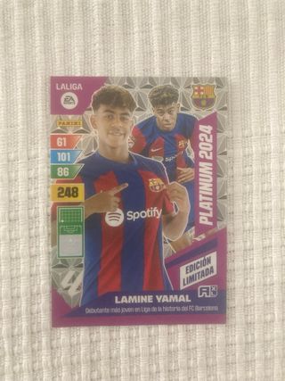 Cromo Panini Lamine Yamal Platinum 2024