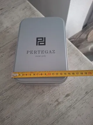 Caja Pertegaz Perfumes Gris