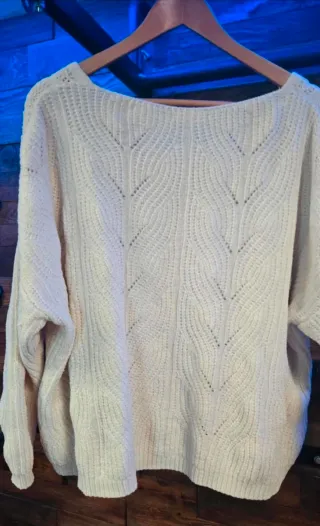 Jersey Stradivarius Beige Talla S