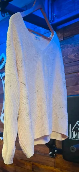 Jersey Stradivarius Beige Talla S