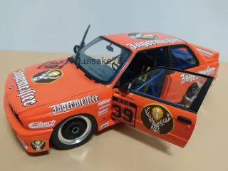 Maqueta BMW M3 E30 DTM 1:18 Minichamps