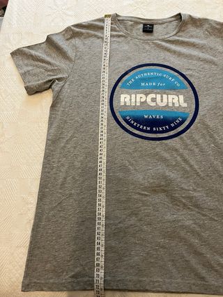 Camiseta Gris Rip Curl Talla M