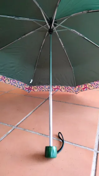 Paraguas plegable multicolor