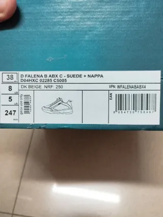 Zapatos Geox Piel Talla 38 Nuevos