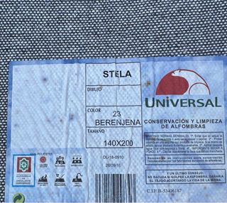 Alfombra alta calidad con cojines a juego