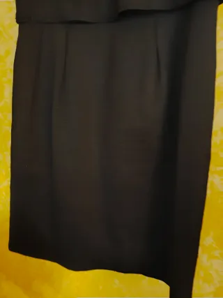 Vestido negro de invierno