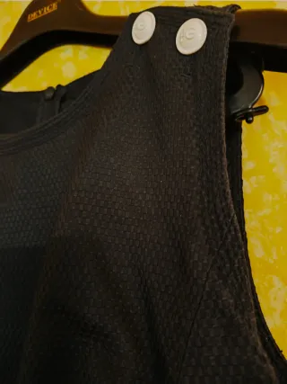 Vestido negro de invierno