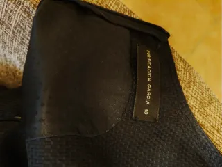 Vestido negro de invierno