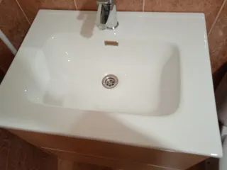 Mueble baño lavabo espejo 62-66 cm